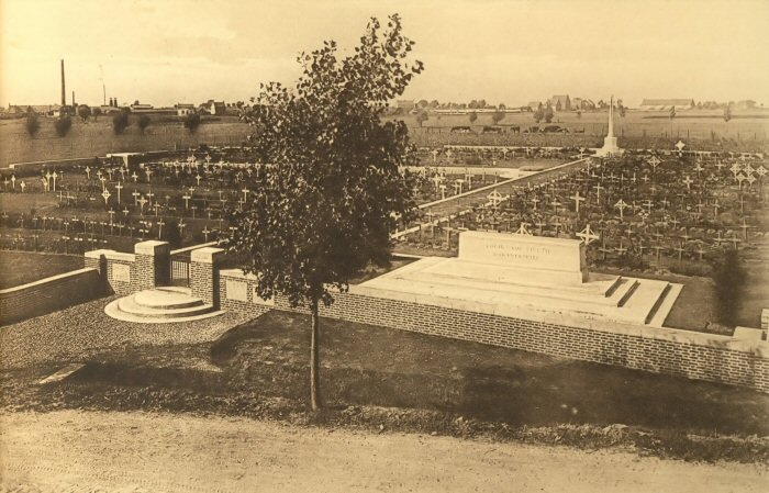 White House Cemetery with wooden crosses still in place