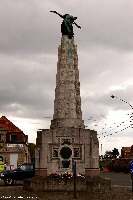 Guynemer statue at Poelcapelle