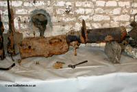 Maxim machine-gun unearthed at Varlet Farm