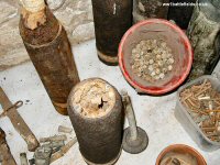 Shrapnel shell and balls