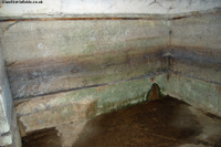 Interior of the bunker