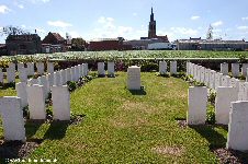 Special memorials at Zandvoorde  British Cemetery