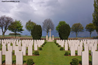 London Cemetery, looking towards Telegraph Hill