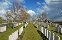 The Post Office Rifles Cemetery, Festubert