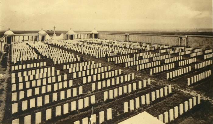 Dud Corner Cemetery & Memorial between the wars