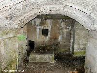 Interior of the bunker