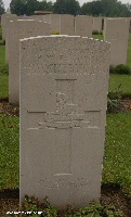 Neuve Chapelle Farm Cemetery: a victim of the battle