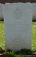 The grave of VC winner, Stewart Walter Loudoun-Shand