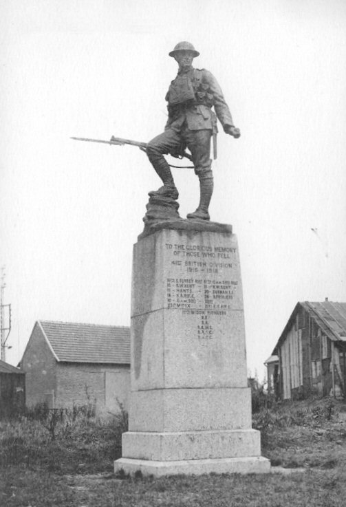 The 41st Division Memorial perhaps between the wars