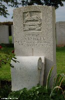 Grave of Lieutenant Alfred Radcliffe