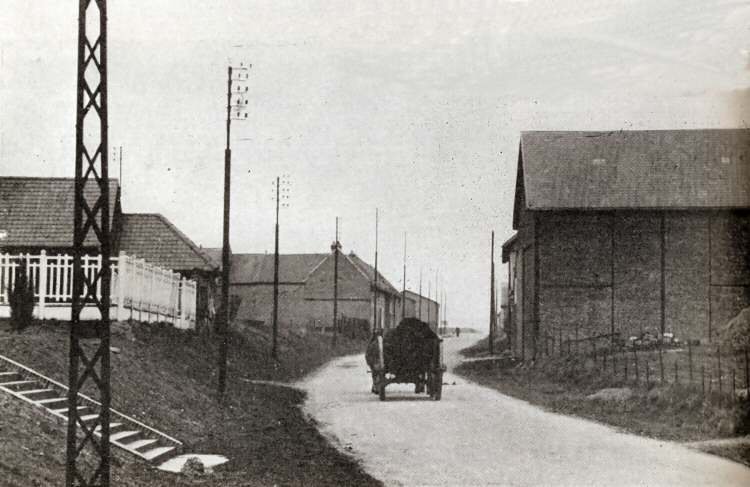 A view of  Bazentin-le-Petit village between the Wars