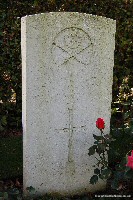 Special Memorial to Richard Haskayne Johnson in Caterpillar Valley Cemetery