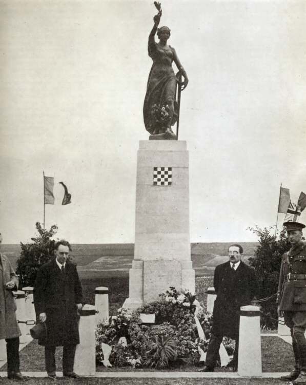 The 34th Division Memorial between the Wars