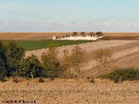 Ovillers Military Cemetery from the D929 road