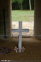 Concrete structure covering the Trench of Bayonets