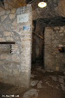 The defensive position in the main corridor