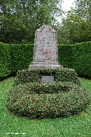 A memorial erected by the Touring Club