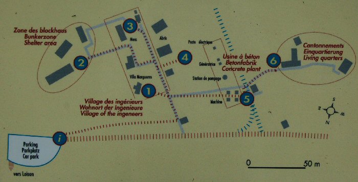 Plan of Camp Marguerre