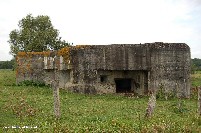 A large bunker near the village of Mangiennes