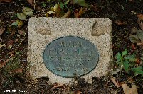 Early grave marker still to be seen at Mangiennes German Cemetery