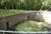 Another view of the gun pit