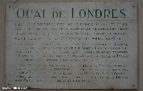 The Quai Londres, by the banks of the Meuse