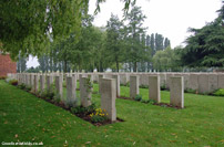 German war graves at  Lijssenthoek Military Cemetery