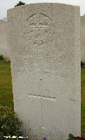 ....and the grave of Irish poet Francis Ledwidge in Artillery Wood Cemetery
