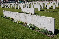 2/Hampshire soldiers buried at Potijze Burial Ground Cemetery