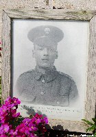 Alfred Atkinson's photo by his grave