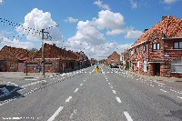 The road from Gheluvelt towards Ypres