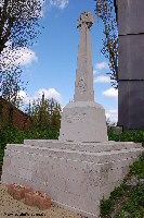 The South Wales Borderers Memorial at Gheluvelt