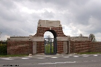 Entrance to Poelcapelle British Cemetery