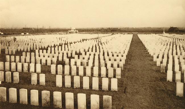 Poelcapelle British Cemetery perhaps between the Wars