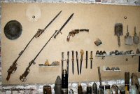 Various weapons unearthed at Varlet Farm