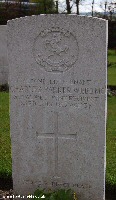 The grave of Second Lieutenant Charles Parker Webb