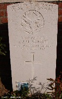 Memorial stone for Private Arnott.....