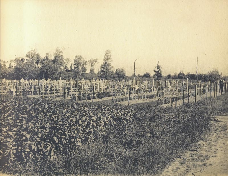 Duhallow Cemetery shortly after the War