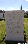 Duhallow stone at Zandvoorde  British Cemetery
