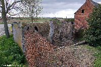 'Elephant-iron' bunker in a garden at Zillebeke