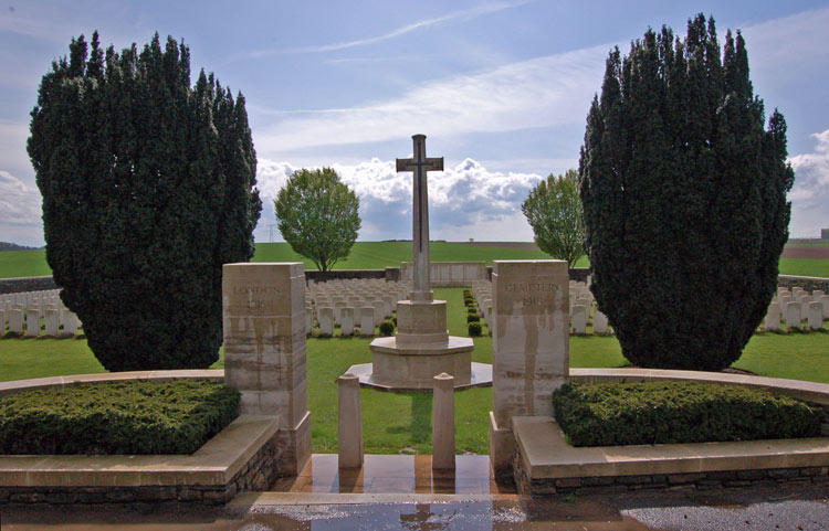The London Cemetery near Arras