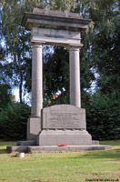 Memorial to the first and last battles of the war