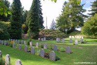 Saint Symphorien Cemetery: German graves and the Cross of Sacrifice