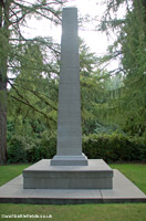 The German memorial at Saint Symphorien Cemetery