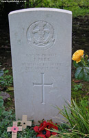 The grave of Private John Parr