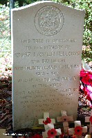 Close-up of the 'headstone'